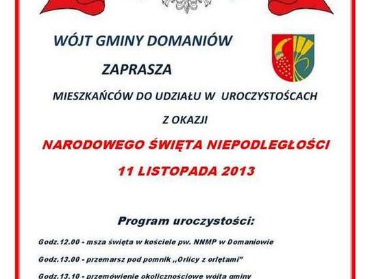 W Domaniowie też świetują