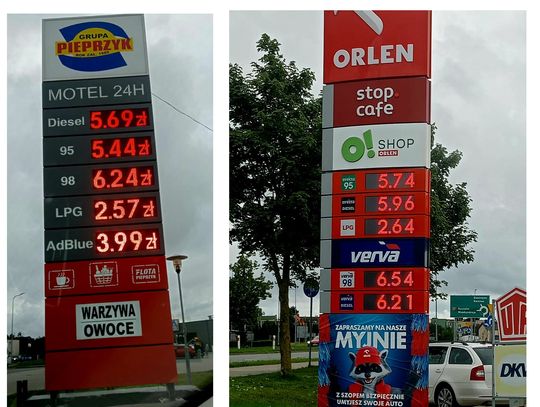 W Oławie benzyna najdroższa?