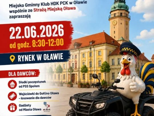 W poniedziałek 22 czerwca dodaj krew