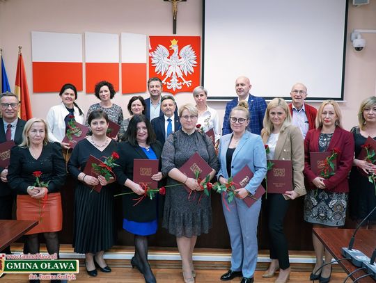 W Urzędzie Gminy Oława odbyło spotkanie z okazji Dnia Edukacji Narodowej