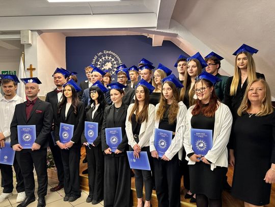 W Zespole Szkół im. Zjednoczonej Europy też pożegnali absolwentów