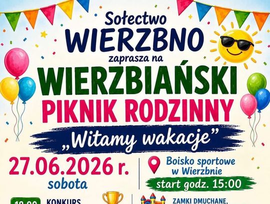 Wakacje startują w Wierzbnie!