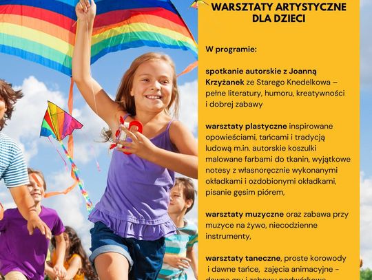 Wakacyjne warsztaty artystyczne w Jelczu-Laskowicach