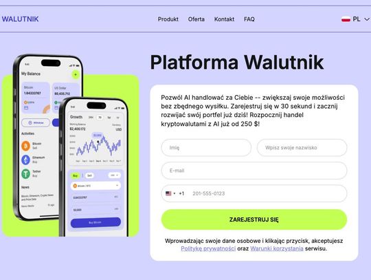 Walutnik – recenzja platformy inwestycyjnej AI 2026
