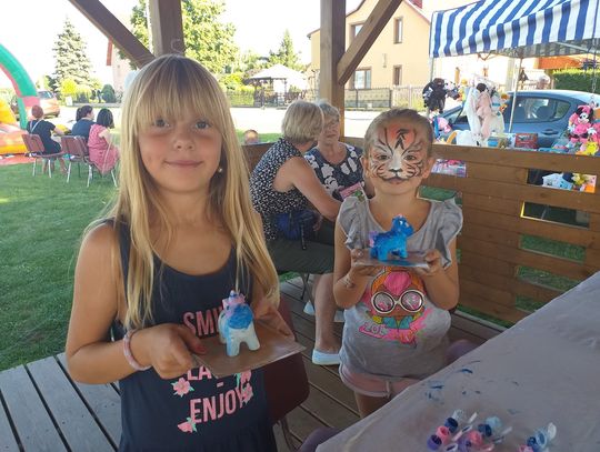 Warsztaty na wakacyjnym festynie