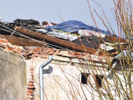 Wichura zebrała żniwo