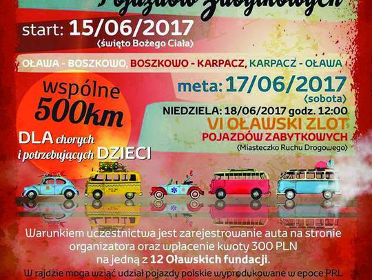 Wielkie serca z pasją w tle czyli wielki zlot pojazdów zabytkowych!