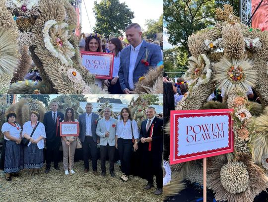 Wieniec z Chwalibożyc zdobył wyróżnienie na dożynkach wojewódzkich