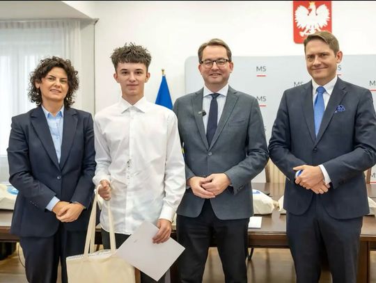 Wiktor Dacyszyn wyróżniony w konkursie Ministerstwa Sprawiedliwości