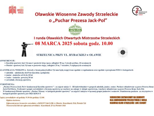 Wiosenne zawody strzeleckie