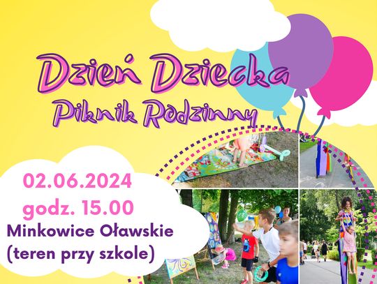 Wioska cyrkowa, czyli Dzień Dziecka w Minkowicach Oławskich