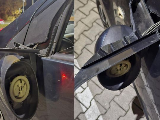 "Wjechał mi przed maskę, a potem rozwalił lusterko"