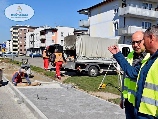 Wkrótce ulica Zaciszna w Oławie będzie ładniejsza i bezpieczniejsza