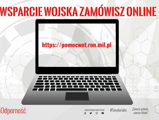 Wsparcie wojska zamówisz online