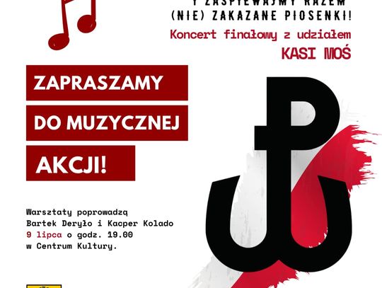 Wspólne śpiewanie z Kasią Moś, Bartkiem Deryło oraz Kacprem Kolado