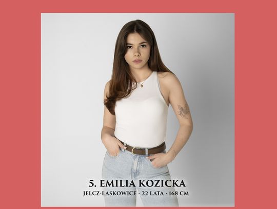 Emilia Kozicka z Jelcza-Laskowic to kandydatka w konkursie Polska Miss Województwa Dolnośląskiego 2026