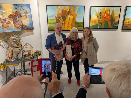 Wyjątkowy, bo jubileuszowy wernisaż prac Bożeny Potoczny