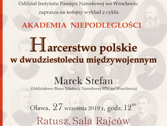 Wykład o harcerstwie polskim