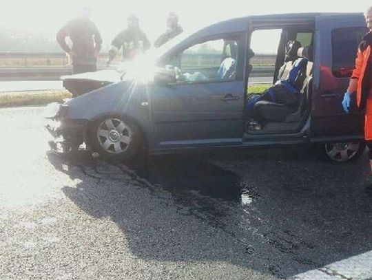 Wypadek na autostradzie