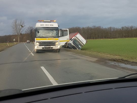 Wypadek na drodze Jelcz-Oława