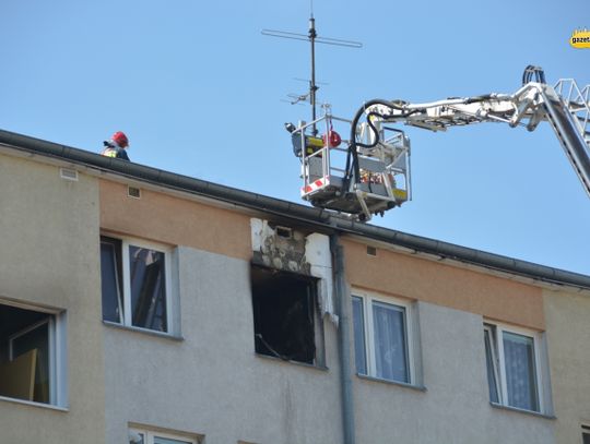 Wyszła na papierosa i zobaczyła pożar. Mieszkańcy dziękują!