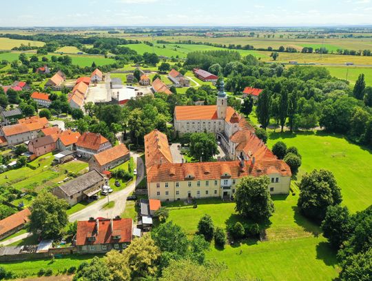 Z góry jest piękniej! Tak wygląda pałac