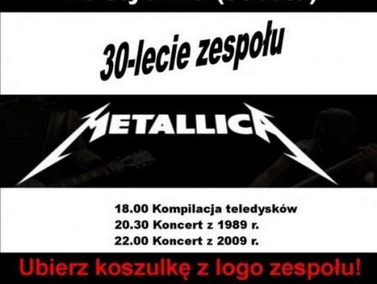 Z Metallicą w &quot;Czarnym Kocie&quot;