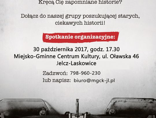 Zapraszamy młodzież do projektu &quot;Nasze Wielkie Historie&quot;