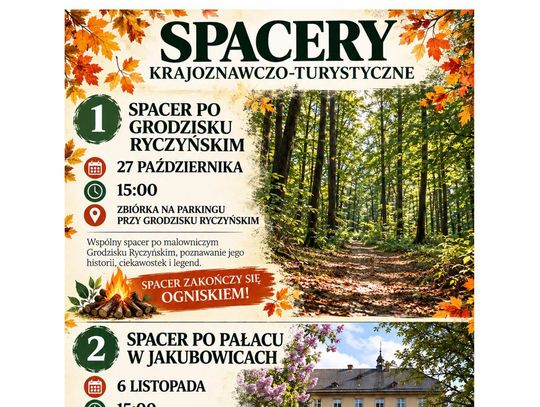 Zapraszamy na kolejne spacery po gminie Oława