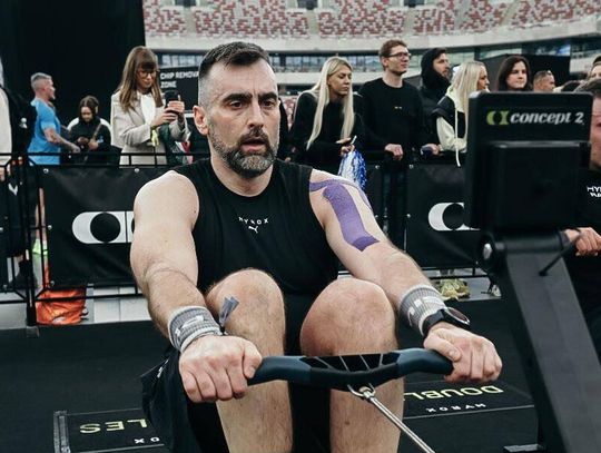 Zastępca komendanta rywalizował na PGE Narodowym