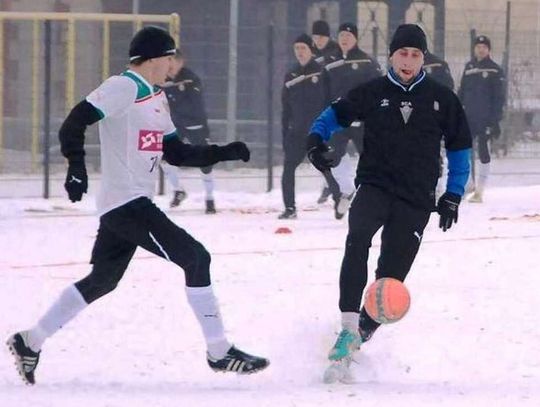 Ze Śląskiem - śnieżnie, mroźno i…hokejowo