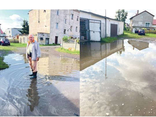 Żeby chodzić do garażu, kupił sobie gumowce