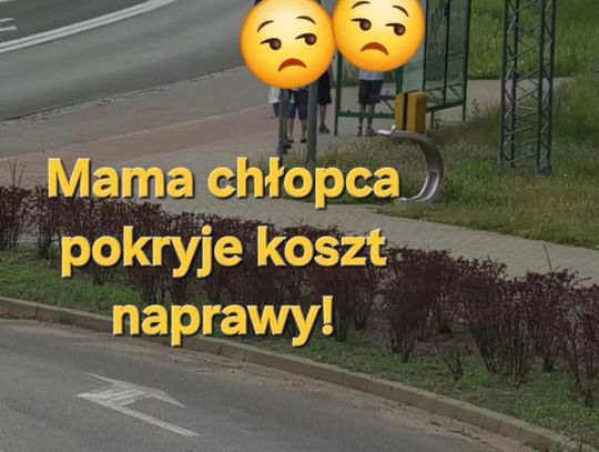 Zgłosiła się mama młodego sprawcy