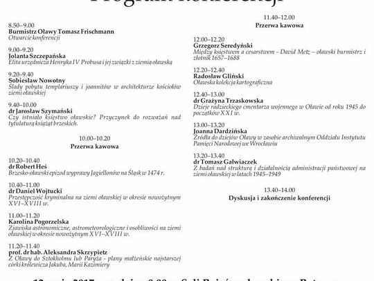 Ziemia oławska - historyczna tradycja, a współczesna tożsamość