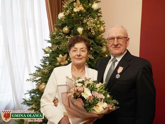 Złote gody państwa Kaczmarskich z Bystrzycy Złote gody państwa Kaczmarskich z Bystrzycy