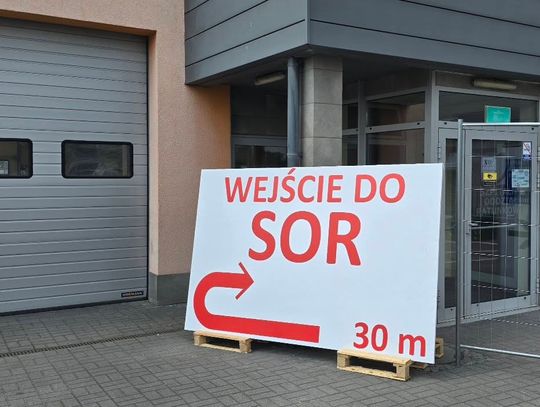 Zmiana lokalizacji wejścia do SOR w szpitalu powiatowym
