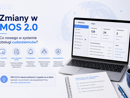 Zmiany w MOS 2.0 – co nowego w systemie obsługi cudzoziemców?