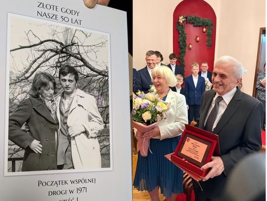 Zosia i Leszek Mazurowie obchodzą złote gody