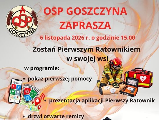 Zostań Pierwszym Ratownikiem w swojej wsi!