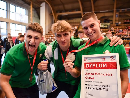 Zrobili to! Mają brązowy medal mistrzostw Polski juniorów!