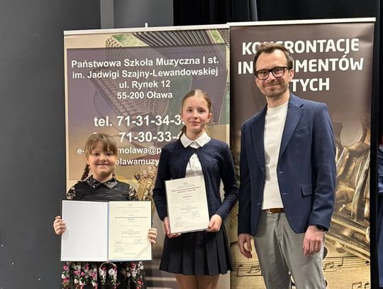 Oławianie nagrodzeni w Konkursie Instrumentów Dętych