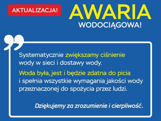 ZWiK: - Zwiększamy ciśnienie wody