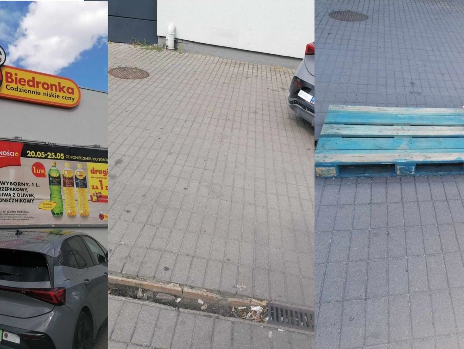 Było zgłaszane i nic! Trzeba było skręcić nogę