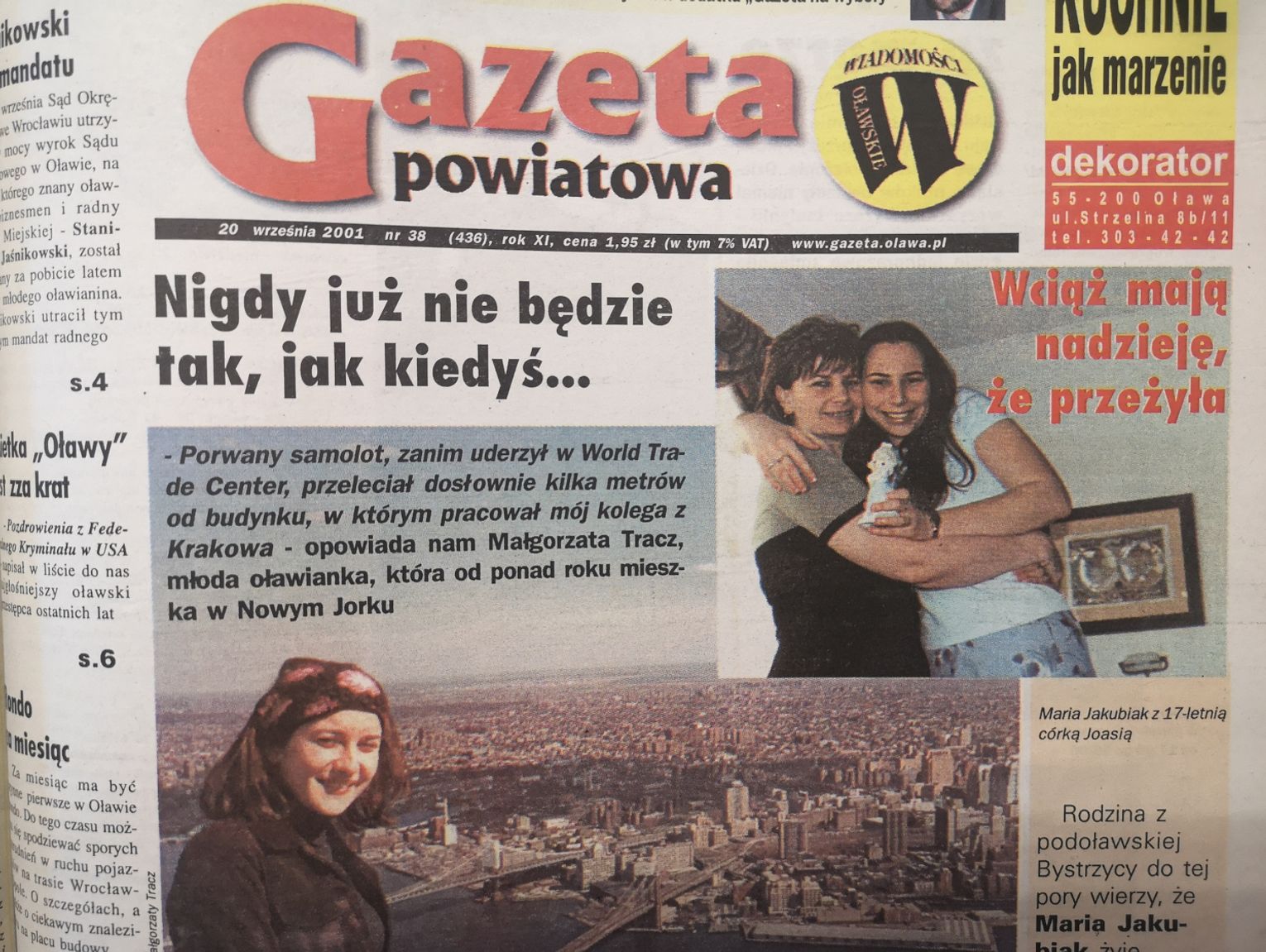 Kiedy zamykam oczy, widzę te wieżowce...
