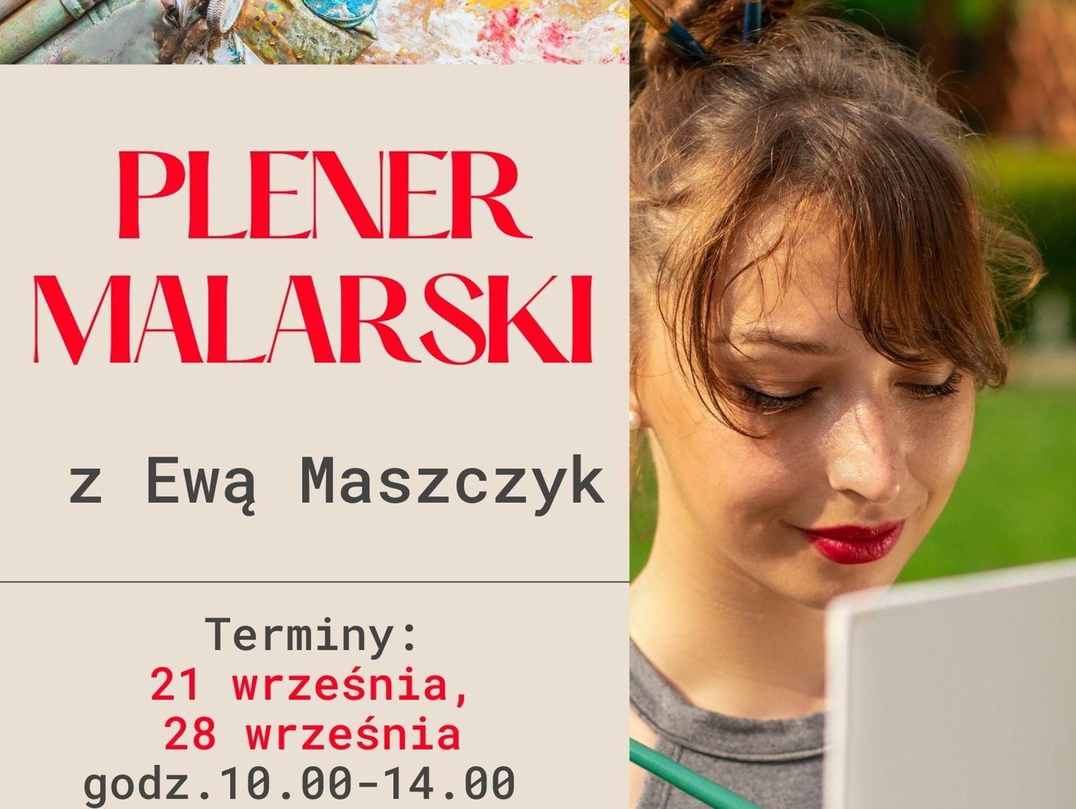 Maszczyk Math Plener malarski z Ewą Maszczyk