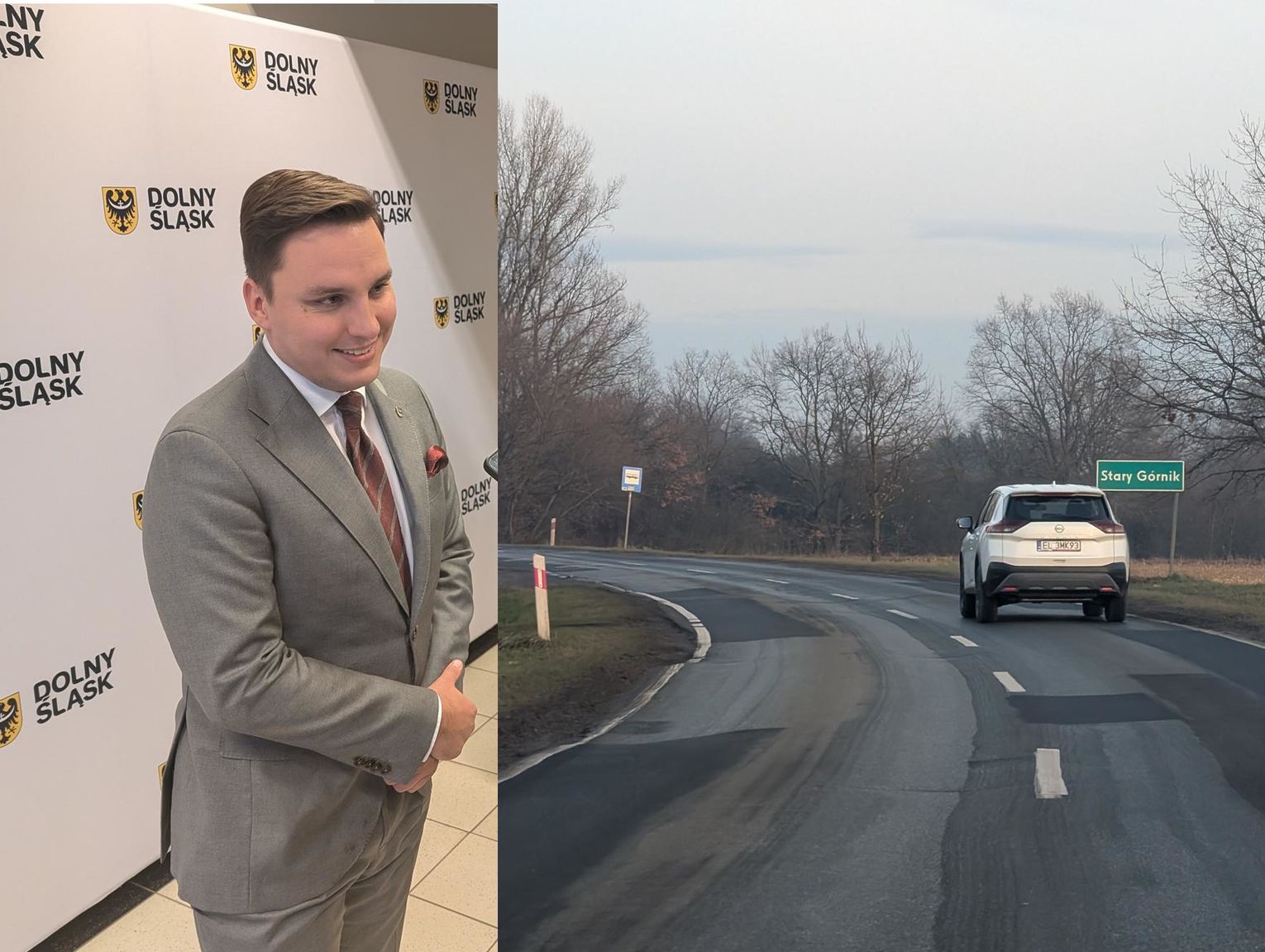 Wejdą na tę drogę z remontem jednak trochę później