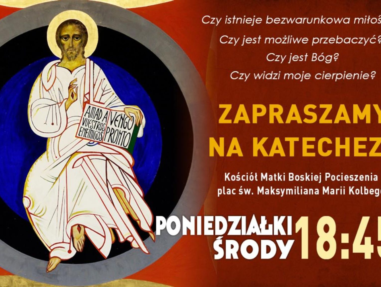 Do Tej Pory Omówiliśmy Katechezy Podzielone Na Trzy Grupy Tematów Zaproszenie na katechezy