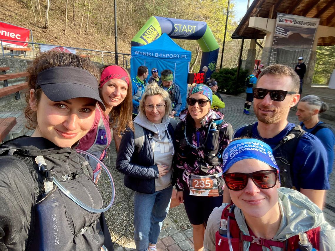 100 miles of Beskid Wyspowy. Oławianie też biegli!