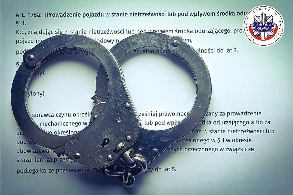 2,2 promila alkoholu we krwi i bez uprawnień