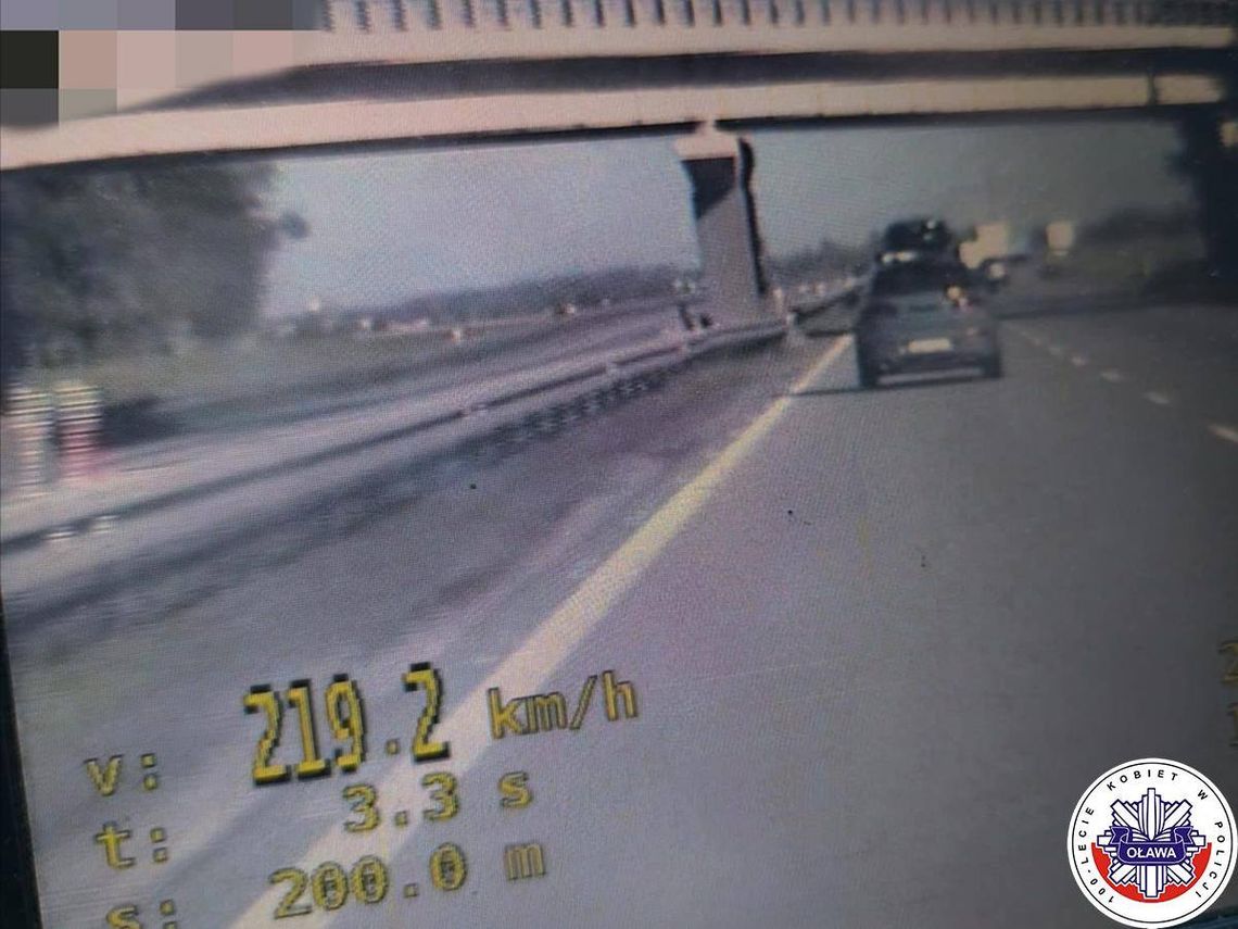 22-latek przekroczył prędkość aż o 73 km/h, co kosztowało go 2500 zł!